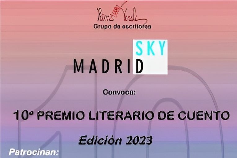 X Premio Literario de Cuentos “Madrid Sky”