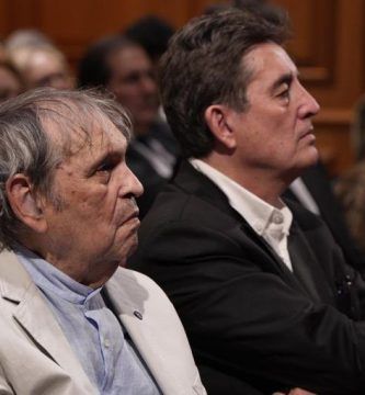Rafael Cadenas y Luis García Montero