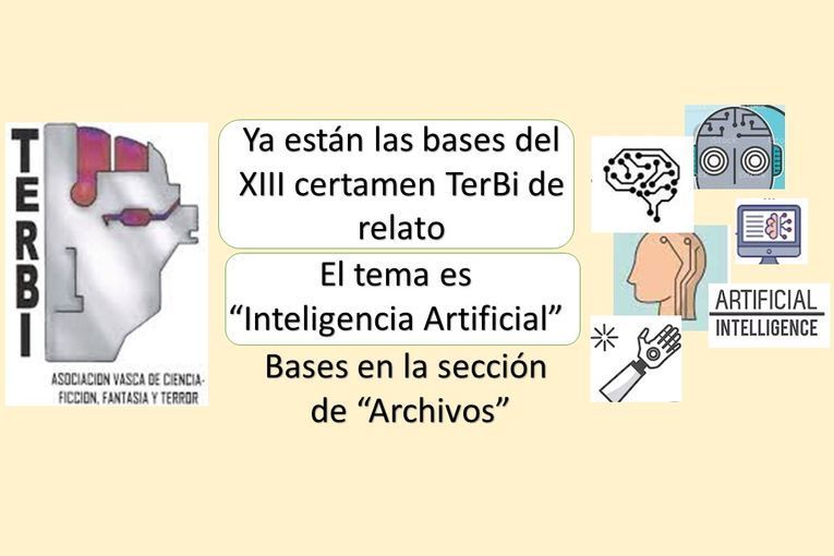 XIII Premio TerBi de Relato Temático Fantástico: “Inteligencia Artificial”