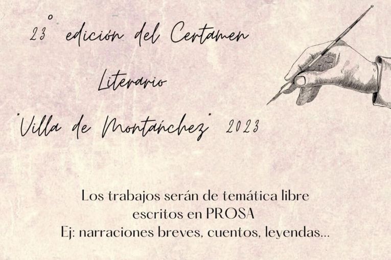 XXIII Certamen Literario “Villa de Montánchez” 2023