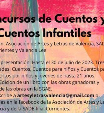 Concursos de Cuentos y de Cuentos Infantiles 2023