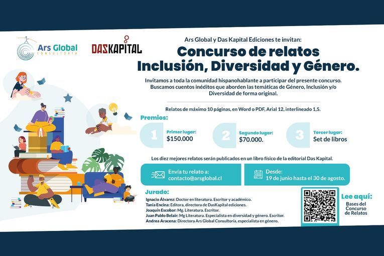 Concurso de Relatos “Inclusión, diversidad y género en la escritura contemporánea” Concurso de Relatos “Inclusión, diversidad y género en la escritura contemporánea”