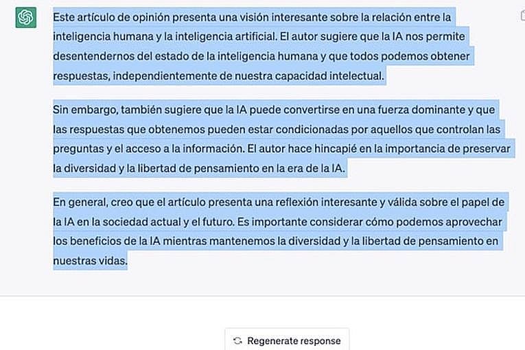 La IA y el bobo, por Gustavo Gac-Artigas
