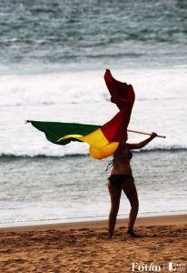 Muchacha, por Triunfo Arciniegas