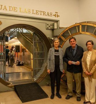 Olga Lucas, Luis García Montero e Isabel Sampedro Pellicer
