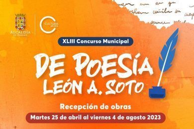 XLIII Concurso Municipal de Poesía León A. Soto