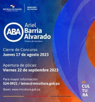Premio Nacional de Narrativa Ariel Barría Alvarado 2023