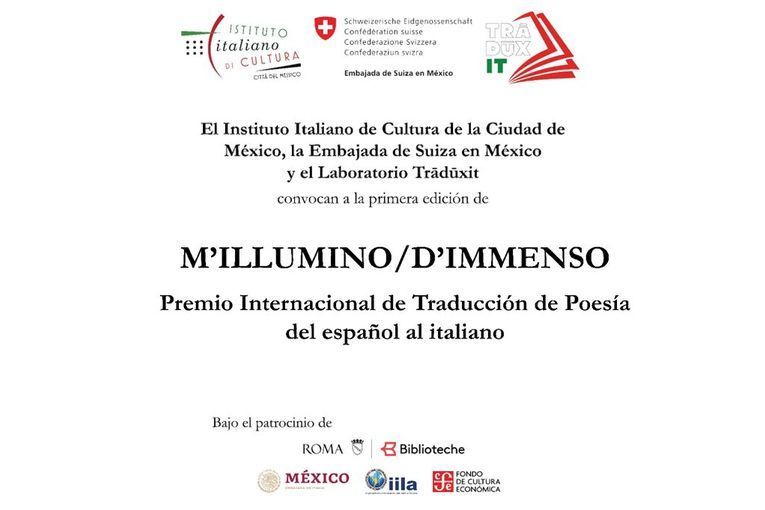 M’Illumino / D’Immenso Premio Internacional de Traducción de Poesía del Español al Italiano M’Illumino / D’Immenso Premio Internacional de Traducción de Poesía del Español al Italiano