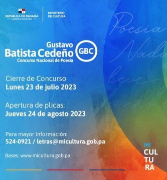 Concurso de Poesía Joven Gustavo Batista Cedeño 2023