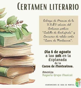 XXIV Certamen Literario “Cueva de Montesinos” y “Castillo de Rochafrida”
