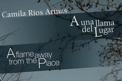 “A una llama del lugar / A Flame Away From the Place”, de Camila Ríos Armas