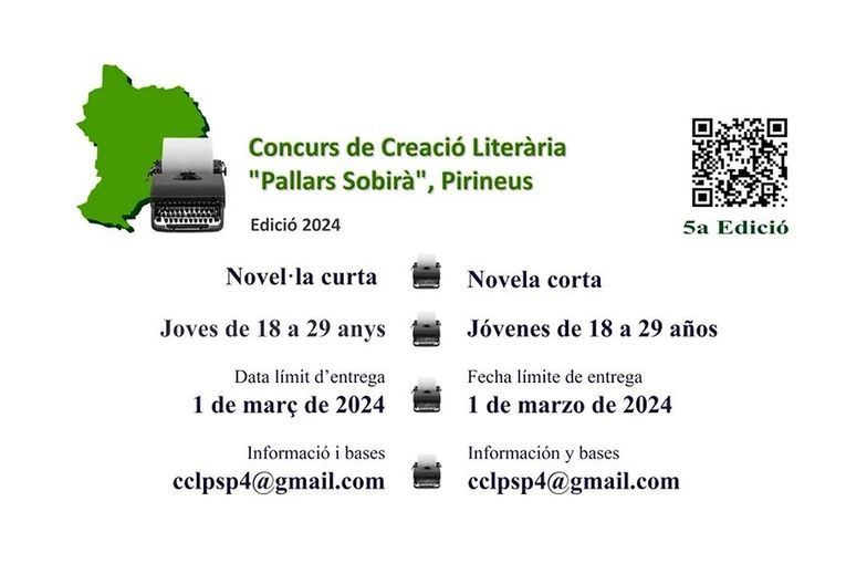 5º Concurso de Creación Literaria “Pallars Sobirà”, Pirineos