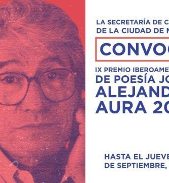 IX Premio Iberoamericano de Poesía Joven Alejandro Aura 2023