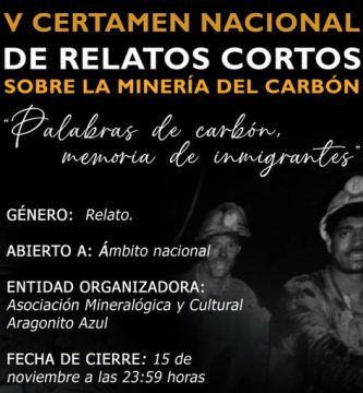 V Certamen Nacional de Relatos Cortos sobre la Minería del Carbón