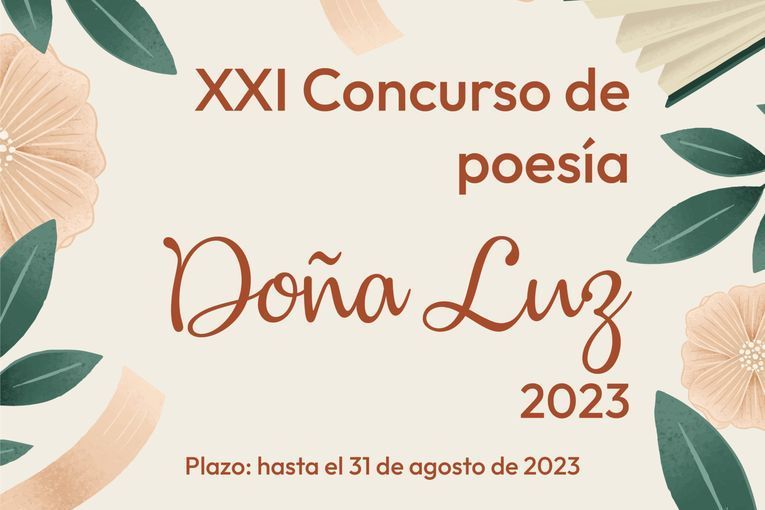 XXI Concurso de Poesía Doña Luz 2023