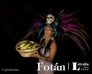 Itztli, hija del maíz y de la luna, por William Guaregua