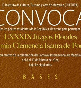 LXXXIX Juegos Florales Premio Clemencia Isaura de Poesía