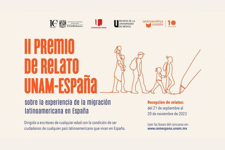 II Premio de Relato Unam-España sobre la experiencia de la migración latinoamericana en España