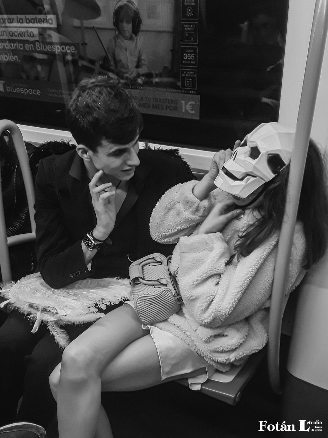 Estampas de la pandemia en el transporte público de Madrid, por Constanza Insúa