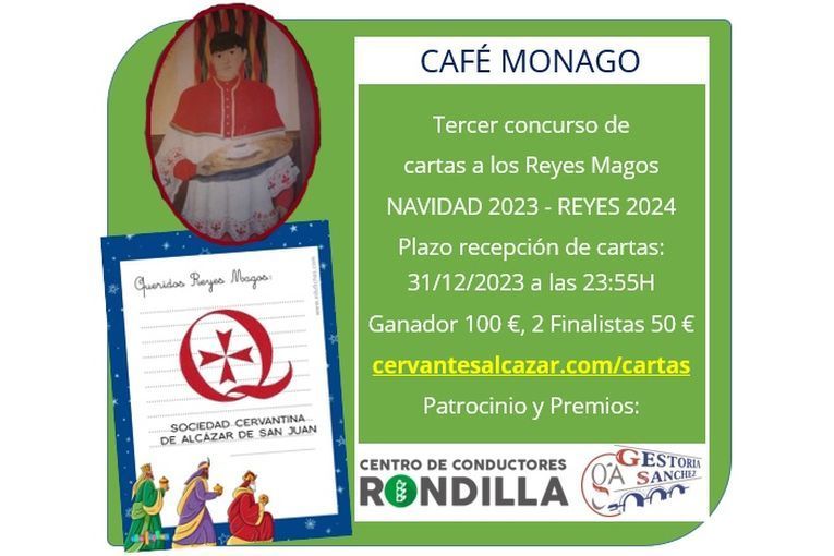 III Concurso de Cartas a los Reyes Magos “Café Monago”
