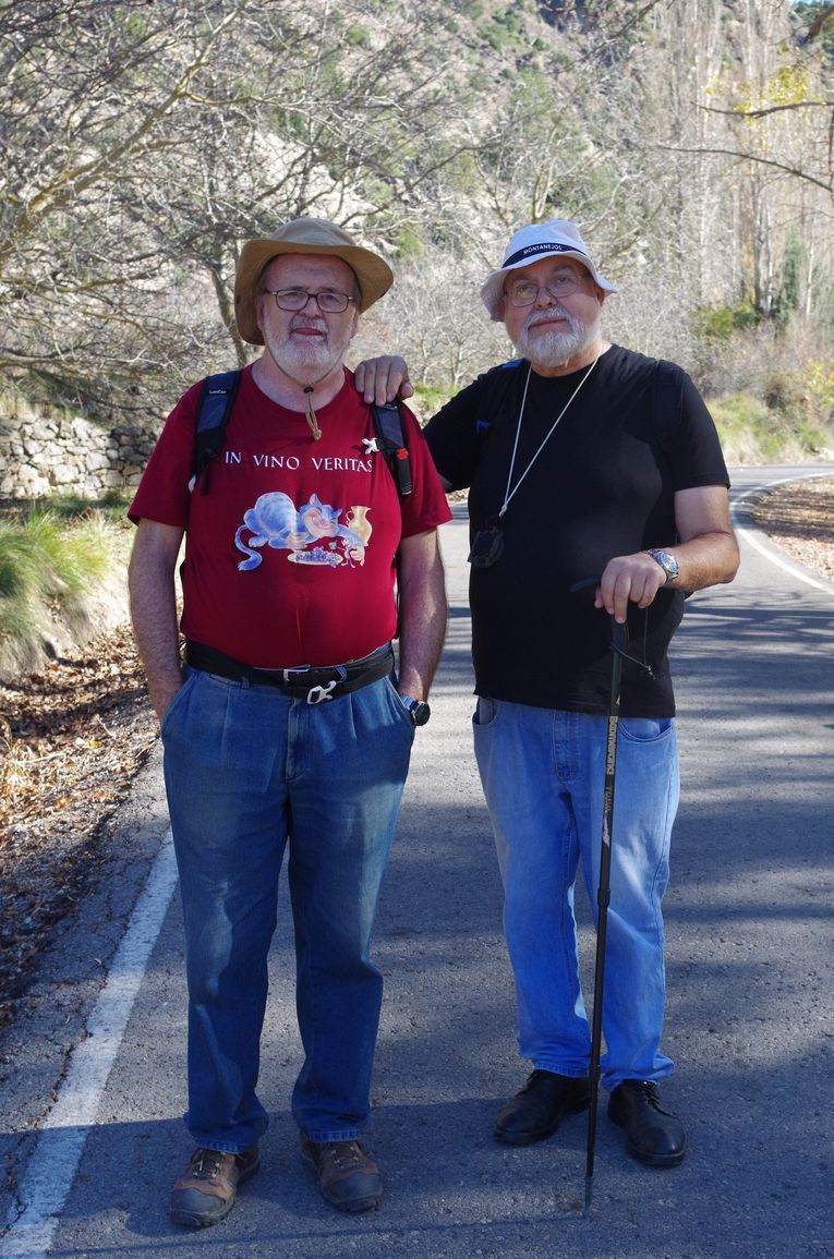 Vicente Adelantado Soriano (izquierda) y José Luis Olmos Roca
