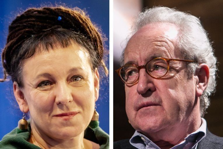 Olga Tokarczuk y John Banville