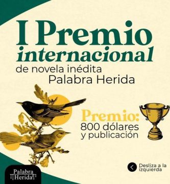 I Premio Internacional de Novela Inédita Palabra Herida