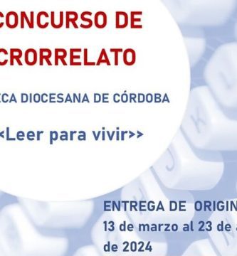 VI Concurso de Microrrelato Biblioteca Diocesana de Córdoba: “Leer para vivir”