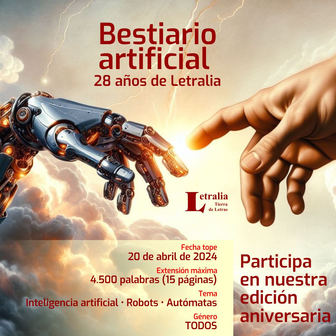 “Bestiario artificial”, edición especial por los 28 años de Letralia