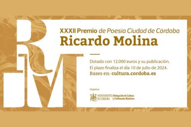 XXXII Premio de Poesía Ciudad de Córdoba “Ricardo Molina”