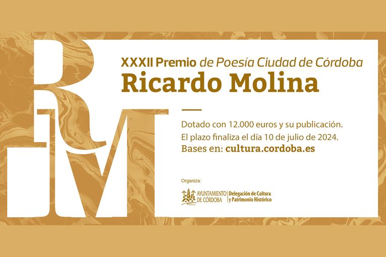 XXXII Premio de Poesía Ciudad de Córdoba “Ricardo Molina”