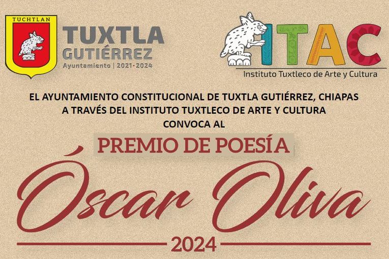 Premio de Poesía Óscar Oliva 2024