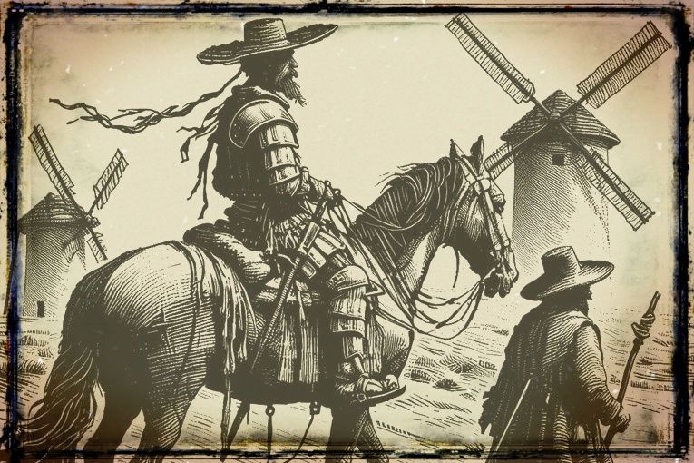 Don Quijote y Sancho Panza
