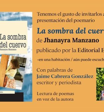 Presentación de “La sombra del cuervo”, de Jhanayra Manzano