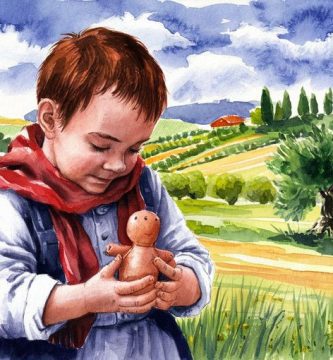 El muñeco de barro, por Vicente Adelantado Soriano