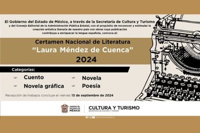 Certamen Nacional de Literatura Laura Méndez de Cuenca 2024