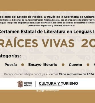 Certamen Estatal de Literatura en Lenguas Indígenas Raíces Vivas 2024