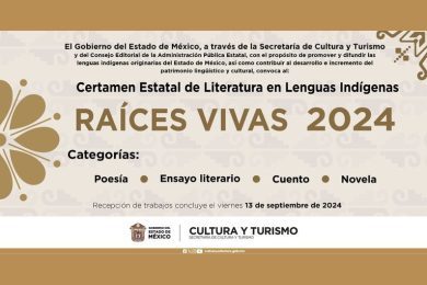 Certamen Estatal de Literatura en Lenguas Indígenas Raíces Vivas 2024