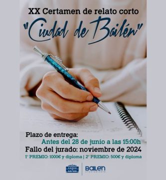 XX Certamen de Relato Corto “Ciudad de Bailén” 2024