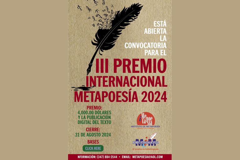Tercer Premio Internacional Metapoesía 2024