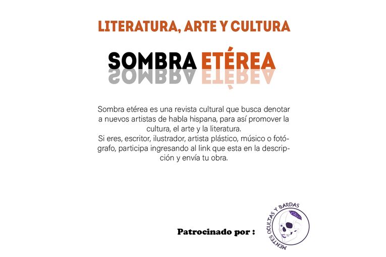 Convocatoria de la Revista Sombra Etérea