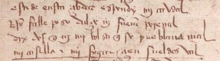 Fragmento del “Libro de buen amor”, del Arcipreste de Hita