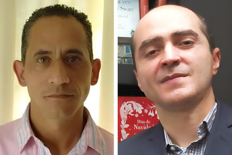 Eduardo Saravia y Geney Beltrán Félix