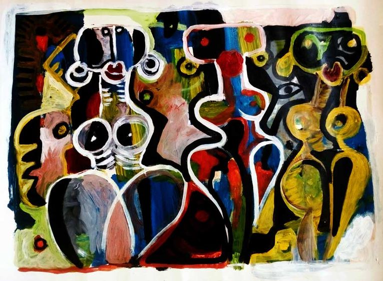 “Nocturno”, obra de Carlos Yusti