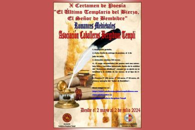 X Certamen de Poesía “El Último Templario del Bierzo, El Señor de Bembibre”