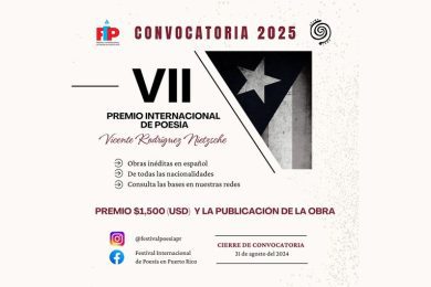 VII Premio Internacional de Poesía Vicente Rodríguez Nietzsche 2024