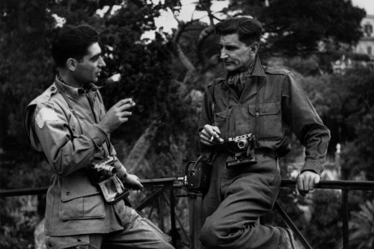 Robert Capa y George Rodger