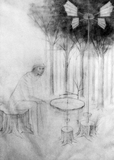 “Música del bosque”, de Remedios Varo