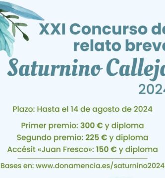 XXI Concurso de Relato Breve “Saturnino Calleja” 2024