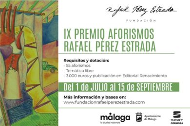 IX Premio de Aforismos Rafael Pérez Estrada 2024